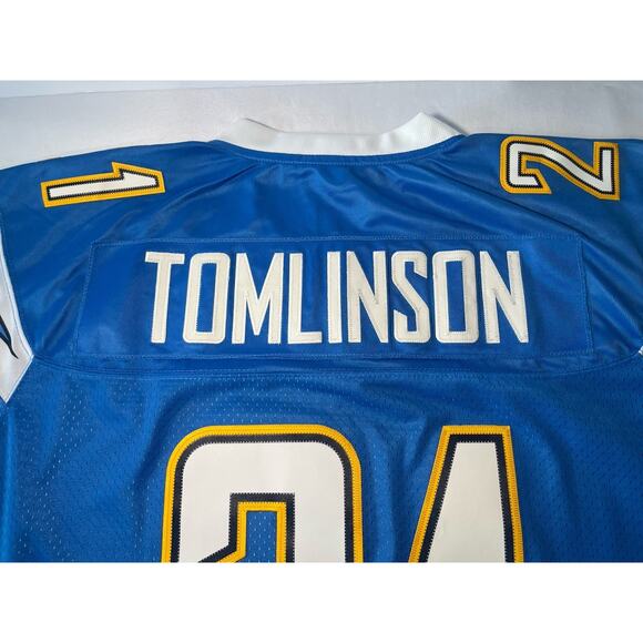 LaDainian Tomlinson San Diego Chargers Authentic NFL Reebok Jersey Size Large - Picture 10 of 11
